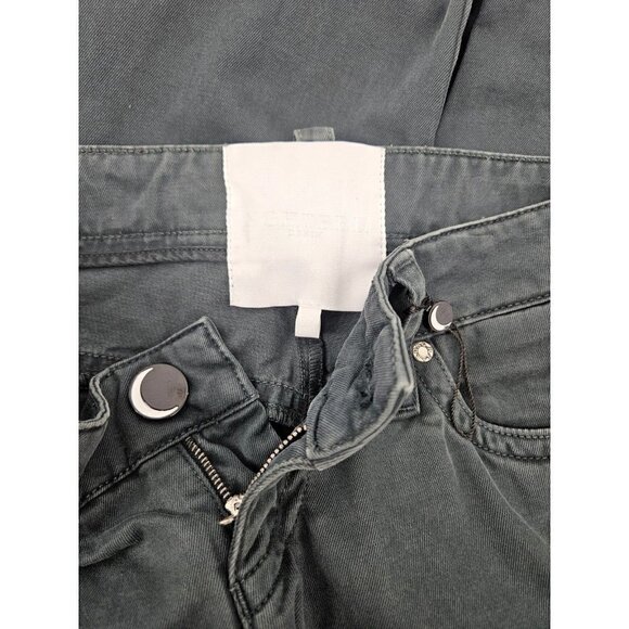 NWOT Nghtbrd Low Rise Heart Child Jeans Womens 27 Dark Green Night Bird Pants - Picture 4 of 6